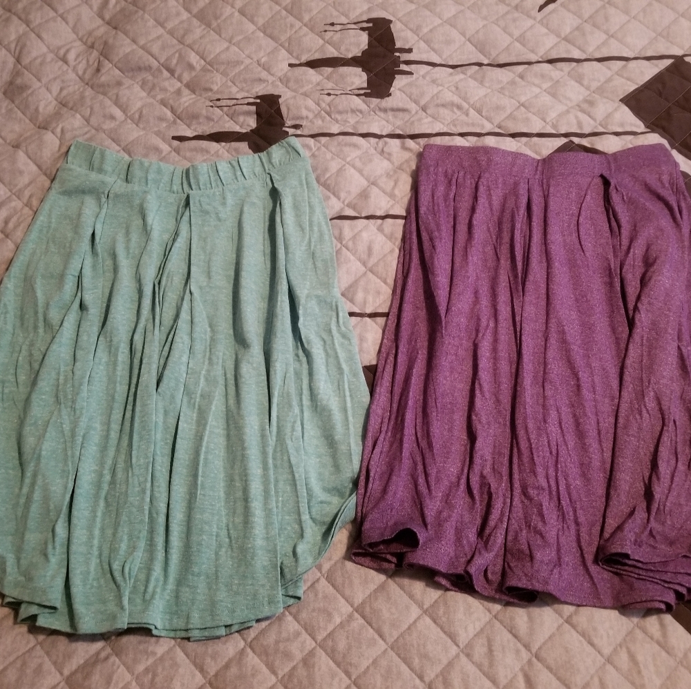 Womens Size Medium Knee Length Skirts Lularoe
